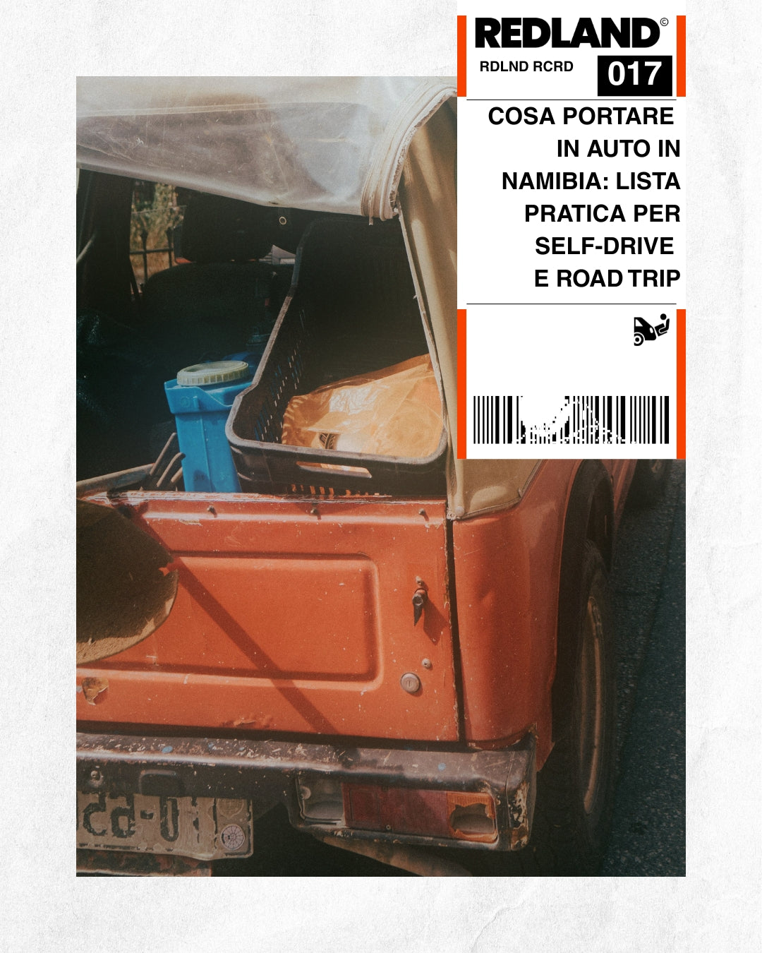 Cosa portare in auto in Namibia: lista pratica per self-drive e road trip