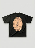 T-shirt Redland con grafica antilopi ispirata alla Namibia.