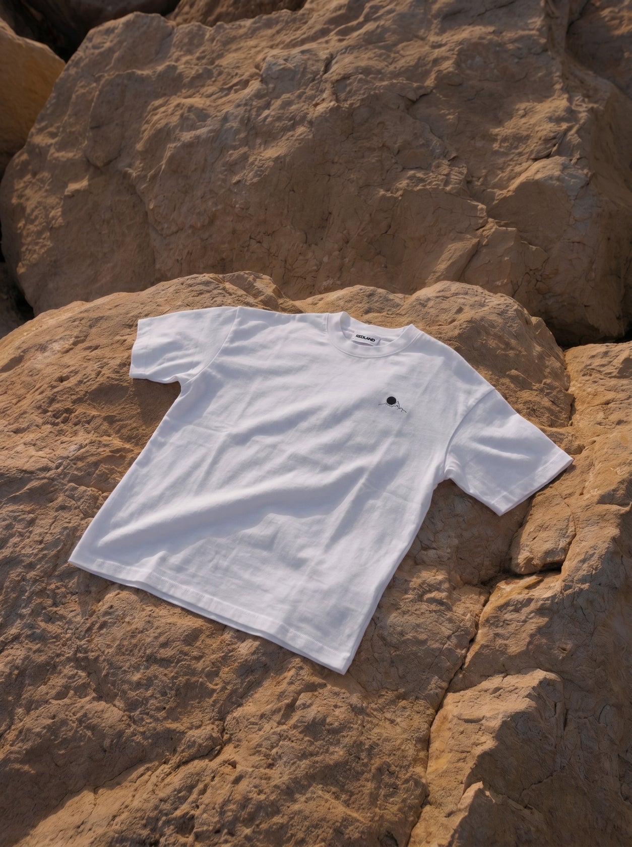 T-shirt Redland Oval Logo | White