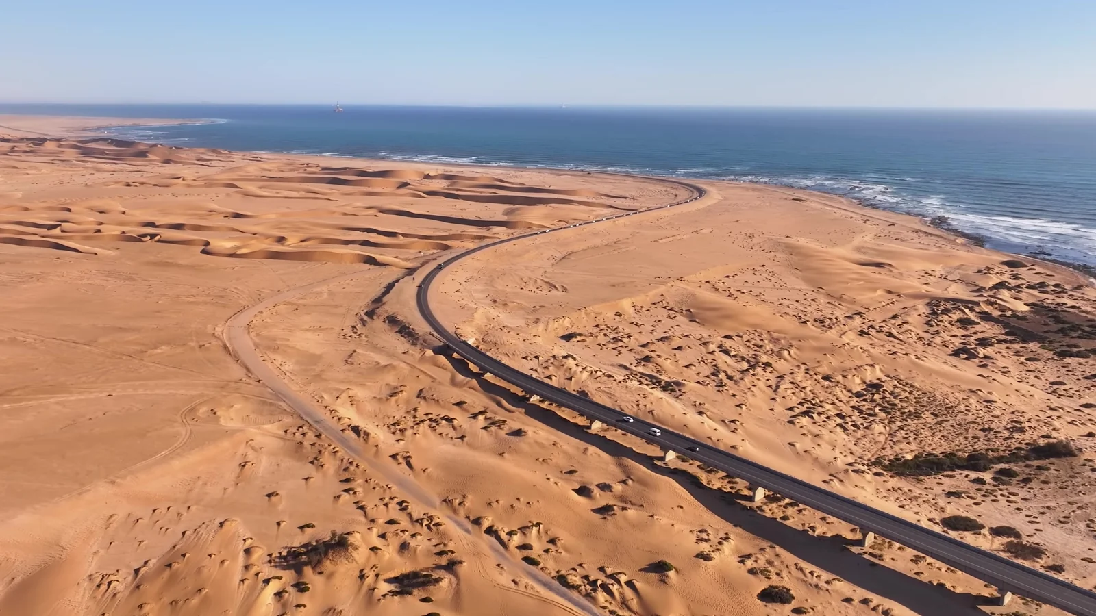Swakopmund / la carretera costera